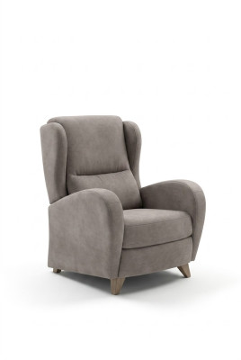Luxury Relax Armchair Reading Chair Modern Design Single Seater Taupe Modern