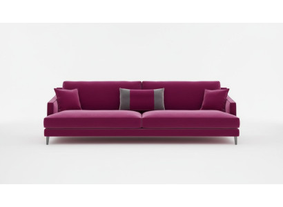 Rosa Dreisitzer Modern Couch Living Room Sofas Style Furniture Luxury Design