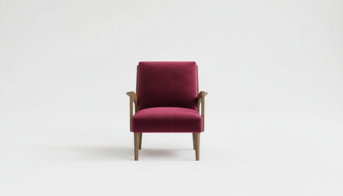 Living room armchair luxury single seater cocktail chair reading chair fabric