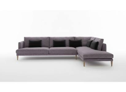 Living area sofa corner sofas L-shape textile furniture modern furnishings