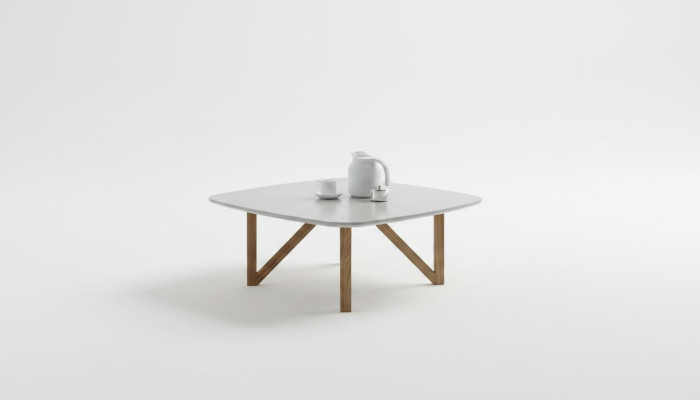 Coffee table living room table luxury walnut natural designer side table