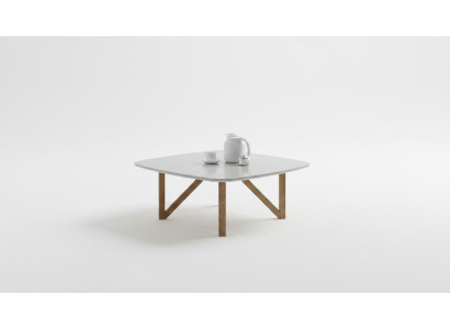 Coffee table living room table luxury walnut natural designer side table
