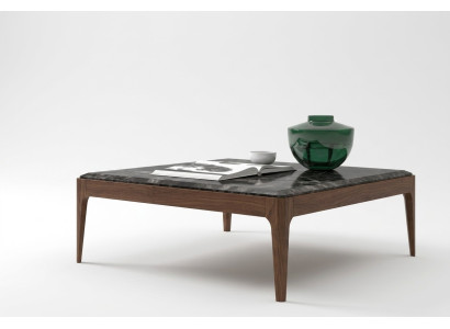Toros Coffee Table Black Marble Coffee Table Modern Style
