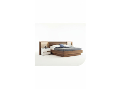 Walnut natural nightstand bedroom side tables luxury