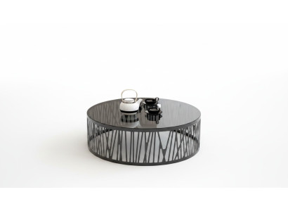 Modern design glass coffee table set for the living room