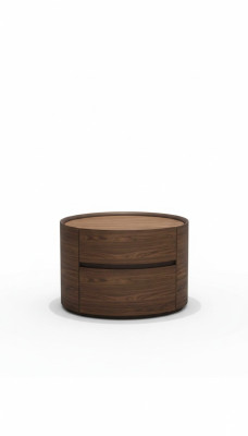 Designer Wooden Nightstand Modern Design Solid Wood Bedroom Furniture