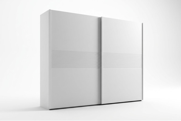 White wardrobe sliding doors bedroom furniture luxury solid wood furniture