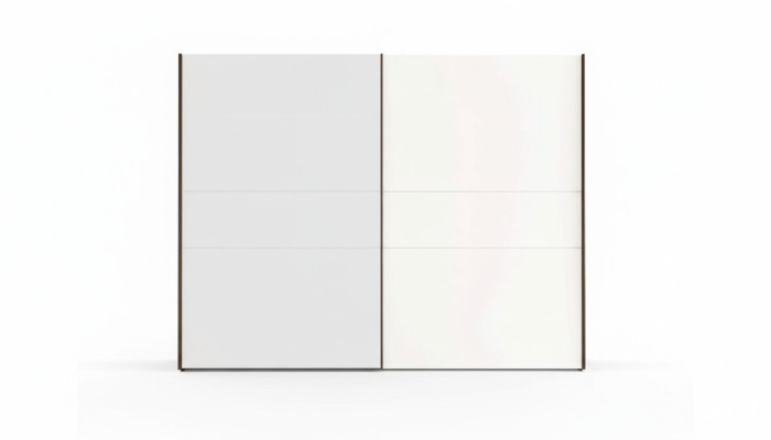 Modern wardrobe with mirrored doors bedroom furniture furnishings
