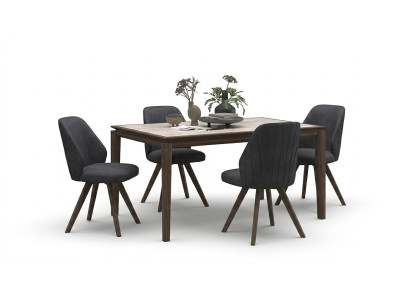 Dining room kitchen table luxury solid wood furniture modern furnishing furniture