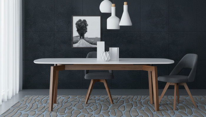 Large dining table modern kitchen furniture luxury tables wooden furniture