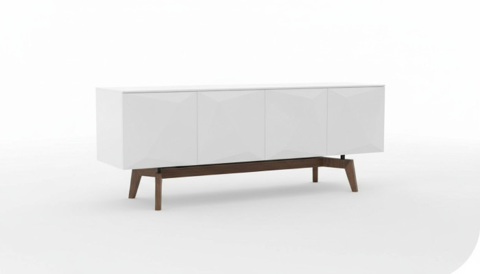 White Sideboard With Storage Dining Room Furniture Luxury Wooden Furniture Modern