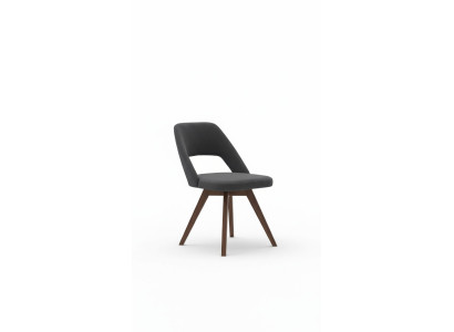 Gray Luxury Dining Chair Modern Armchair Style Designer Wooden Furniture