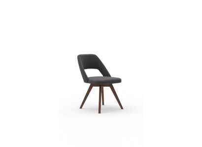Gray Luxury Dining Chair Modern Armchair Style Designer Wooden Furniture