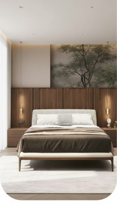 White bed luxury bed frame modern bedroom furniture wooden frame