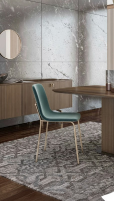 Luxury modern dining room, modern stylish furniture, quality woodwork