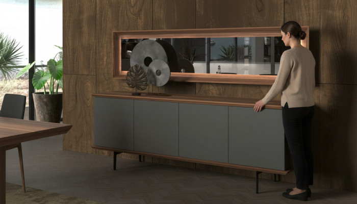 Luxury mobile exhibition cabinet