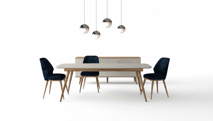 Modern 6-piece dining furniture