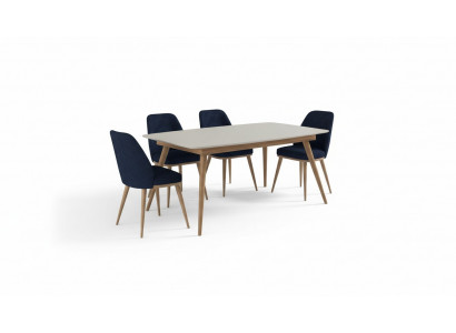 Luxury dining group table with chairs dining room furniture modern dining room set