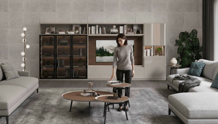 Coffee table set living room furniture luxury brown tables luxury design wood