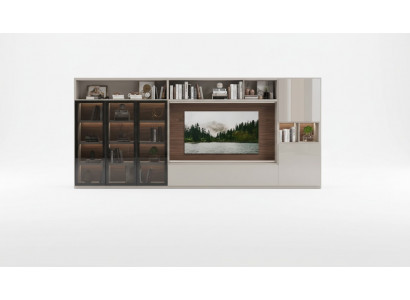 Living room unit modern white living room furniture luxurious wooden furniture interior