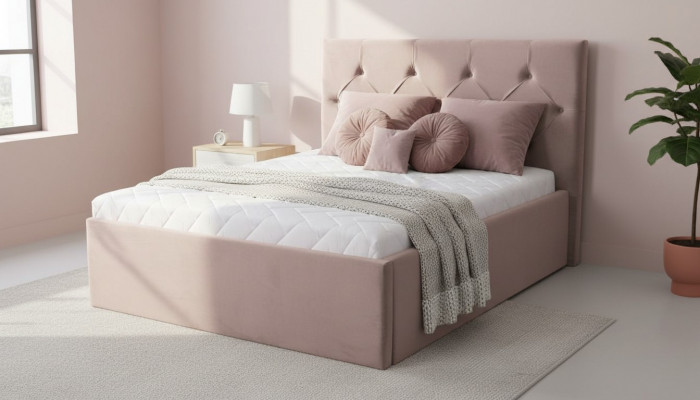 Luxury bedroom bed double bed textile bed fabric beds furniture furnishings