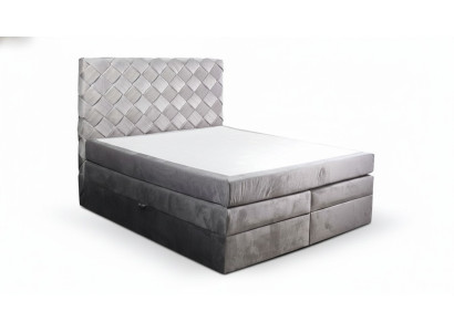 Box spring bed with storage box mattress beds Chesterfield bedroom