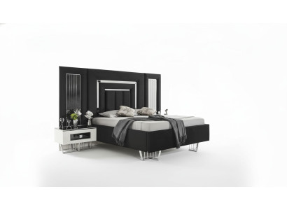 Bedroom wardrobe furniture metal luxury beds elegant bed metal bed frame