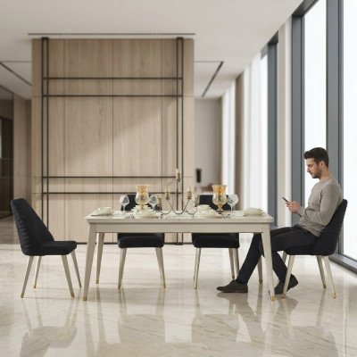 Dining table table dining room living room tables wood design white conference table new