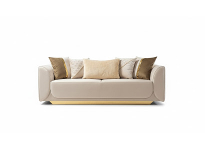 Design 3-Seater Relax Sofas Club Lounge Sofa Textile Upholstery Couch Fabric Couches