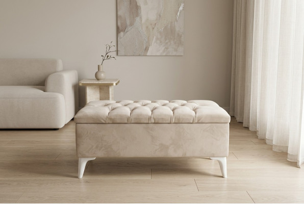 Design stool design upholstered footstool ottoman seat textile chaise lounge