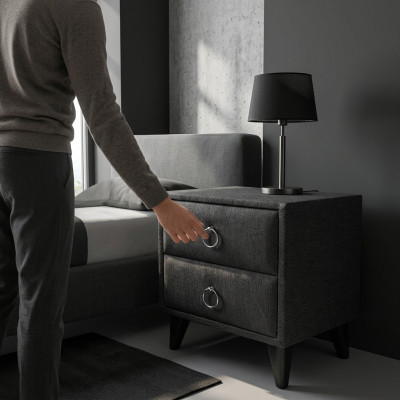 Design nightstand console side table bedroom luxury console tables Italy