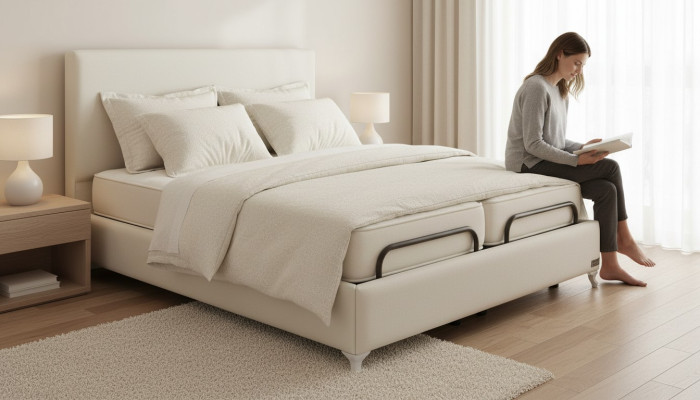 Luxury bedroom bed, double bed, wooden upholstered beds, double bed frame, modern.