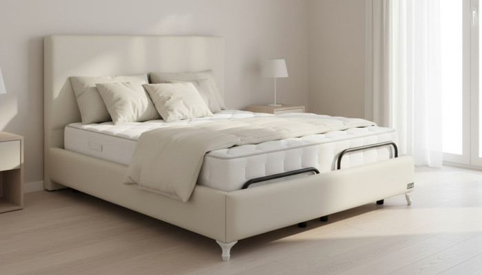 Luxury bedroom bed, double bed, wooden upholstered beds, double bed frame, modern.