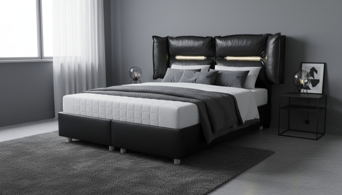 Wood Design Bed Double Luxury Marriage Modern Hotel Frame Sleep Room Beds