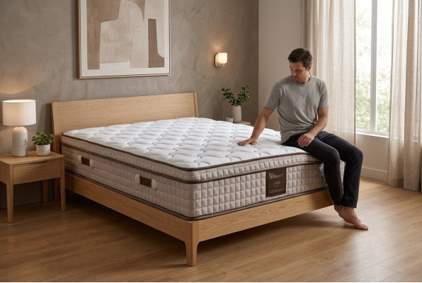 Mattress Hotel Beds Mattresses 200x200cm King Size Quality Box Spring Bed