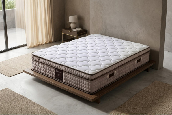 Mattress Hotel Beds Mattresses 200x200cm King Size Quality Box Spring Bed