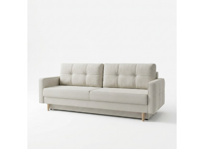 Sofa 3 Seater White Sofas Seat Living Room Modern Design Upholstery Fabric Luxury New
