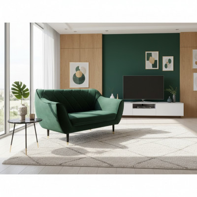 Exquisite ultra comfortable 2-seater sofa from European furniture manufacturers