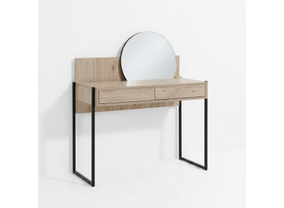 Vanity table beige bedroom mirror furniture design elegant luxury beautiful new