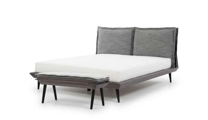 Bed Gray Beautiful Design Modern Luxury Beds Bedroom Elegant Furniture