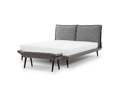 Bed Gray Beautiful Design Modern Luxury Beds Bedroom Elegant Furniture