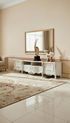 Baroque sideboard cabinet shelf cabinets furniture TV stand dresser