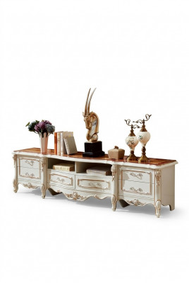 Baroque sideboard cabinet shelf cabinets furniture TV stand dresser
