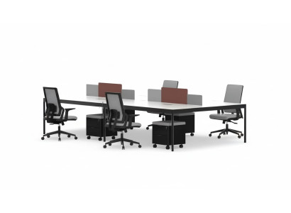 Modern large desk office furniture laptop table office workspace