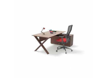 Desks office furniture corner desk work tables wooden furniture brown