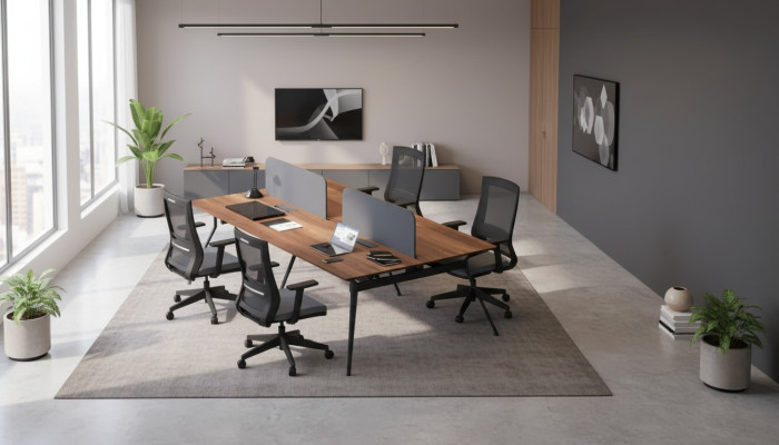 Large computer desk, office furniture, laptop desk, work tables, study room furniture