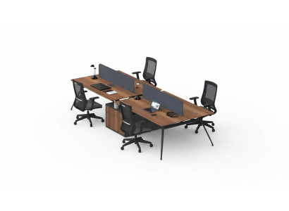 Large work desk office tables study room furniture solid wood furniture luxury