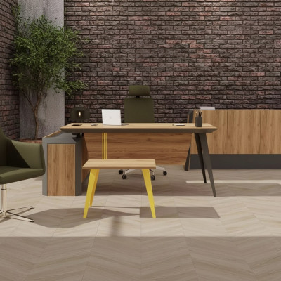 Corner desk, coffee table, sideboard, office furniture design, study