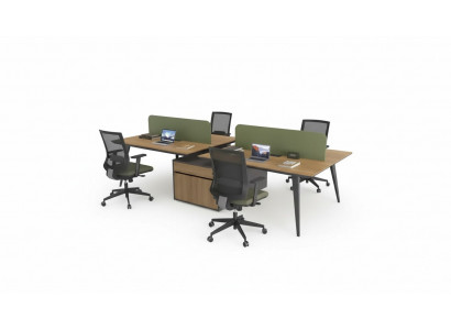 Office desk worktable office group for 4 people desks writing furniture
