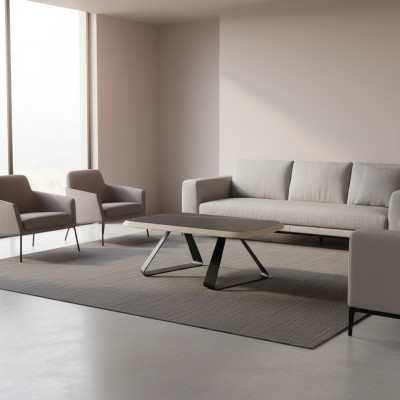 Home office coffee table modern design coffee table brown wooden furniture new